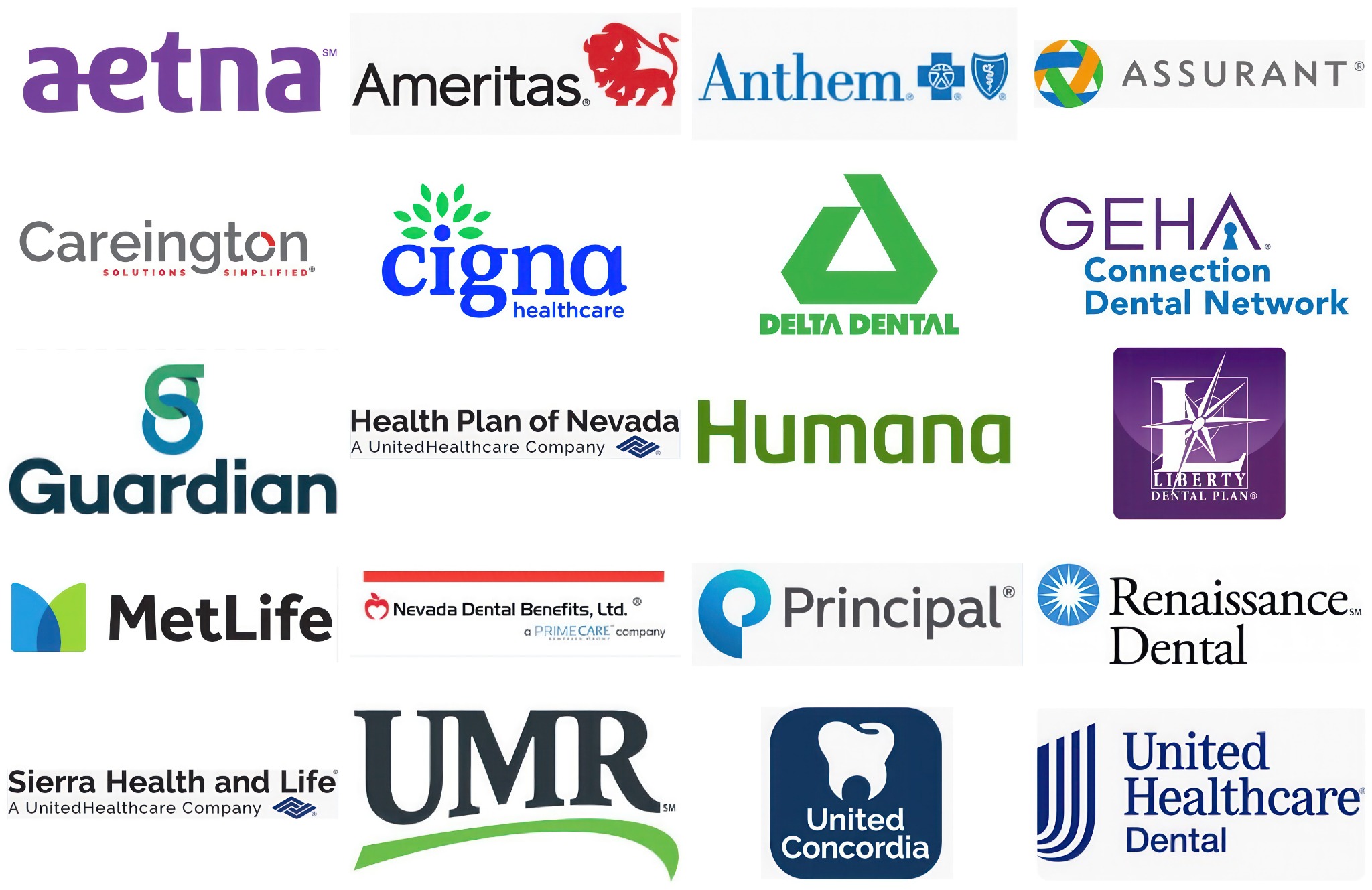 Examples of PPO dental insurance plans accepted by ABC Dental Care